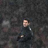 Mikel Arteta was unable to provide a positive update on Champions League star