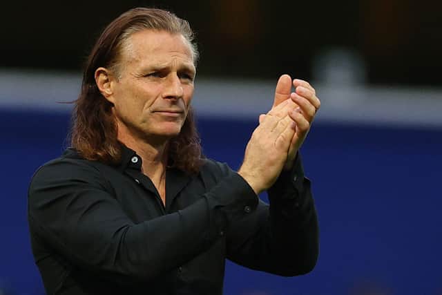 Ex-QPR boss Gareth Ainsworth during his last game at Loftus Road