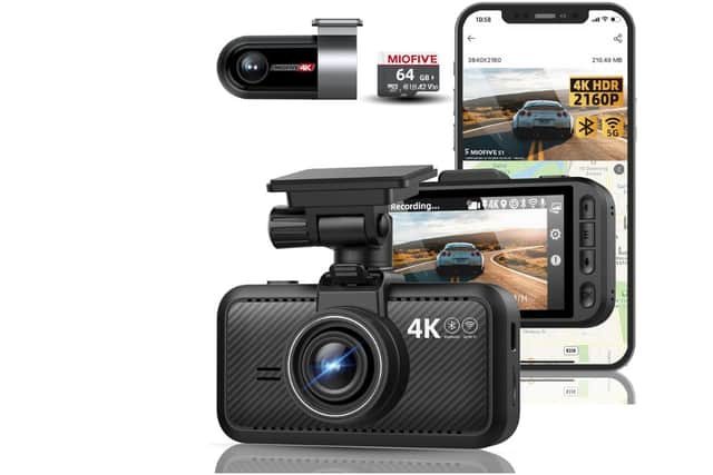 Miofive S1 Dash Cam Front Rear