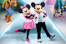 Mickey, Minnie and a cast of other Disney legends take to the ice in the UK in 2025, with a celebration of 100 years of the "House of Mouse."
