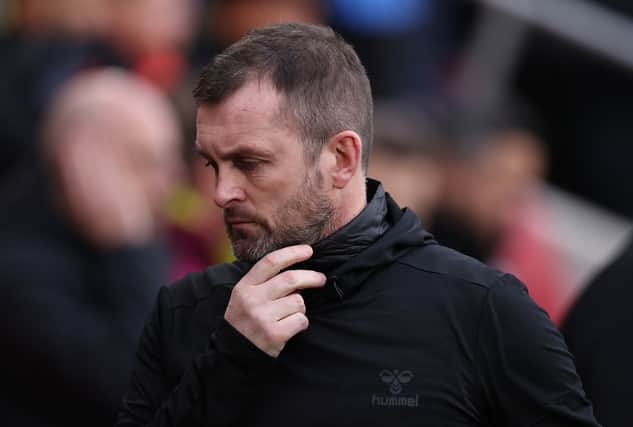 Charlton Athletic manager Nathan Jones.