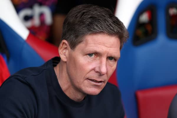 Crystal Palace boss Oliver Glasner.