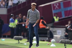 West Ham manager Julen Lopetegui.