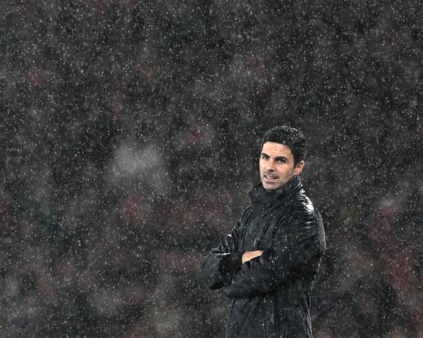 Arsenal manager Mikel Arteta.