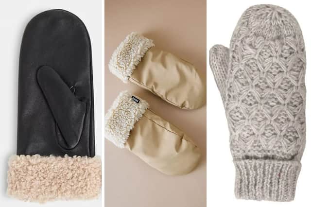 We're smitten with mittens to keep hands warm