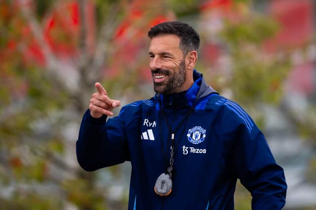 Van Nistelrooy is in temporary charge at Old Trafford.