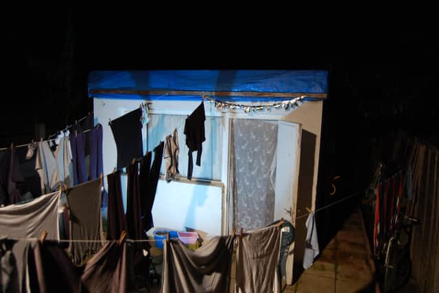 Cramped accommodation victims lived in