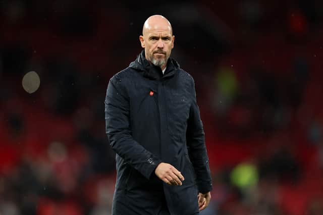 Manchester United manager Erik ten Hag.