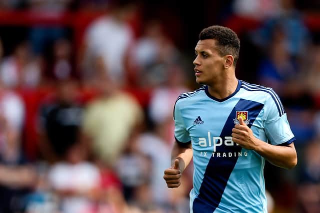 Ravel Morrison in action for West Ham.
