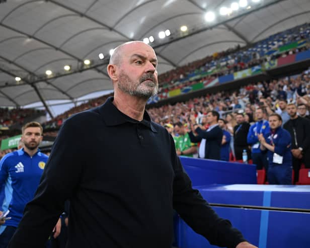 Scotland head coach Steve Clarke.