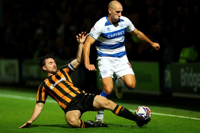 Michael Frey was taken off at half-time against the Tigers.