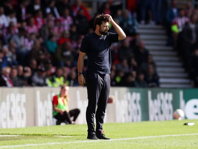 Southampton boss Russell Martin is under pressure.