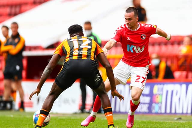 Liam Millar spent time on loan at Charlton Athletic in 2021.