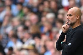 Man City manager Pep Guardiola.