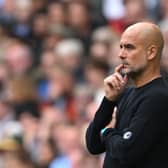 Man City manager Pep Guardiola.