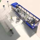 CGI of what cycle shuttle bus might look like
