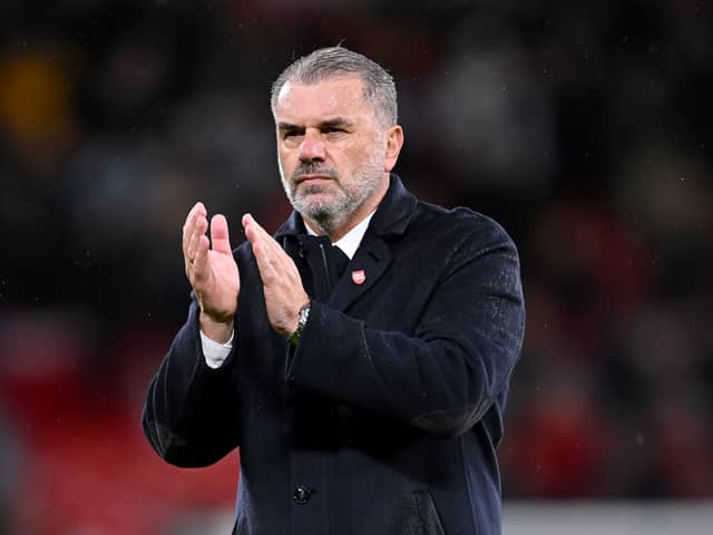 Tottenham Hotspur manager Ange Postecoglou.