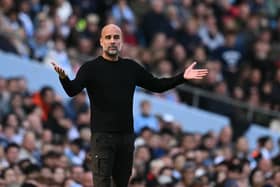 Manchester City manager Pep Guardiola.