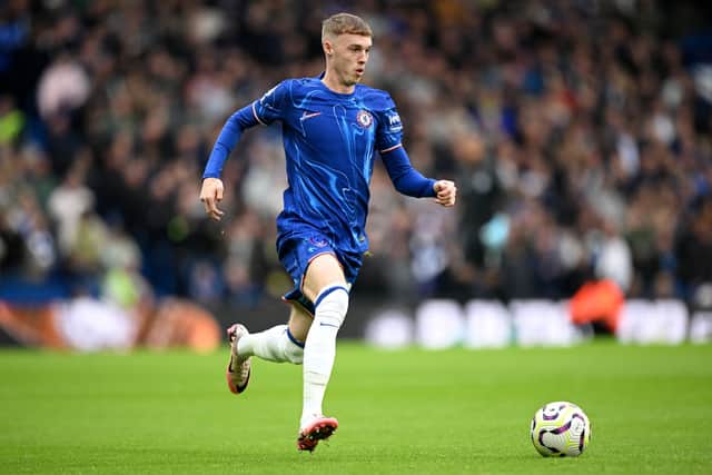 Cole Palmer in action for Chelsea.