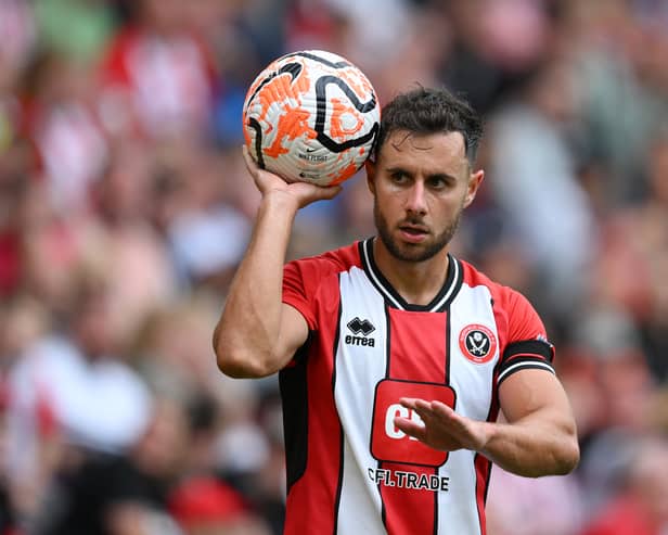 Former Sheffield United defender George Baldock.