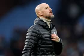Manchester United boss Erik ten Hag.