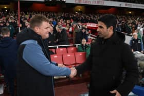 Mikel Arteta joins Eddie Howe in race for ex-Manchester City star