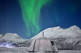 Northern Lights captured in Tromso, Norway. Photo: Matthew Mohan-Hickson