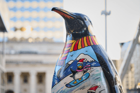 12 majestic penguins will march into London this winter! 