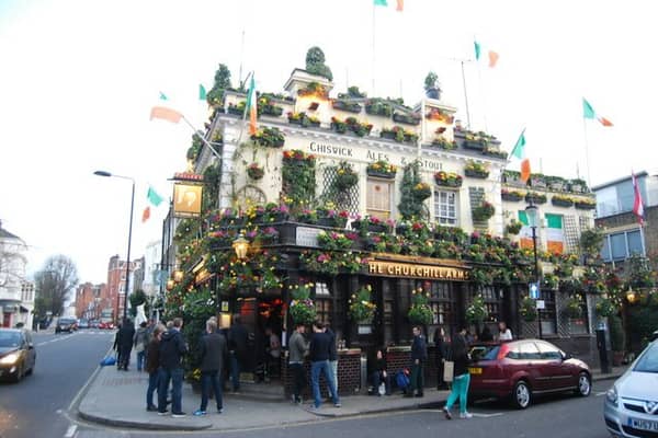 The Churchill Arms in Kensington