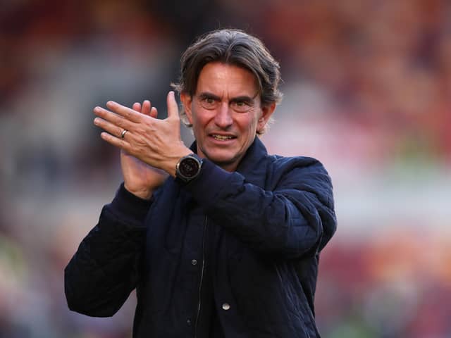Brentford manager Thomas Frank.