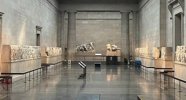 Elgin marbles at the British Museum