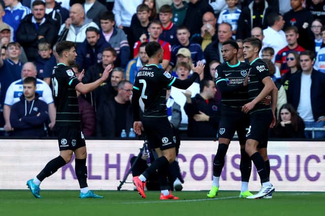 Potts scored his debut goal as Pompey secure first win of Championship season