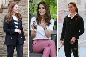 Kate Middleton looks stylish whatever she wears - even when she's wearing trainers