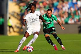 Cissoko saw red last time out for Plymouth Argyle.