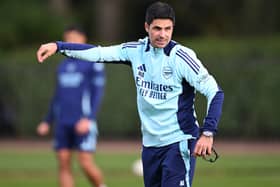 Arsenal boss Mikel Arteta.
