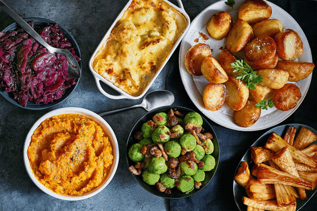 The Classic Vegetable Selection includes all the veg you'll need for Christmas Day