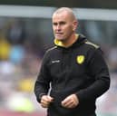 Former Burton Albion manager Mark Robinson looks on during the Sky Bet League One match between Northampton Town FC and Burton Albion FC at Sixfields on August 31