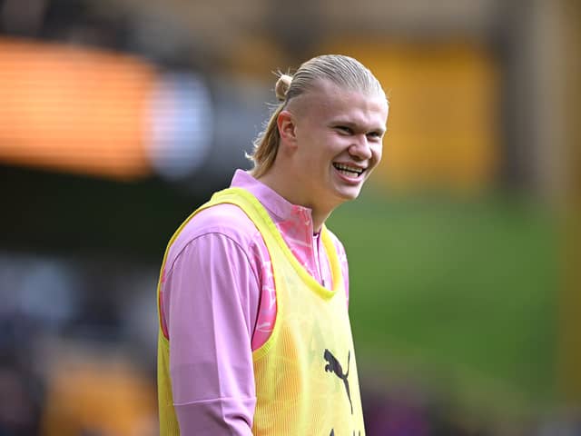 Manchester City striker Erling Haaland