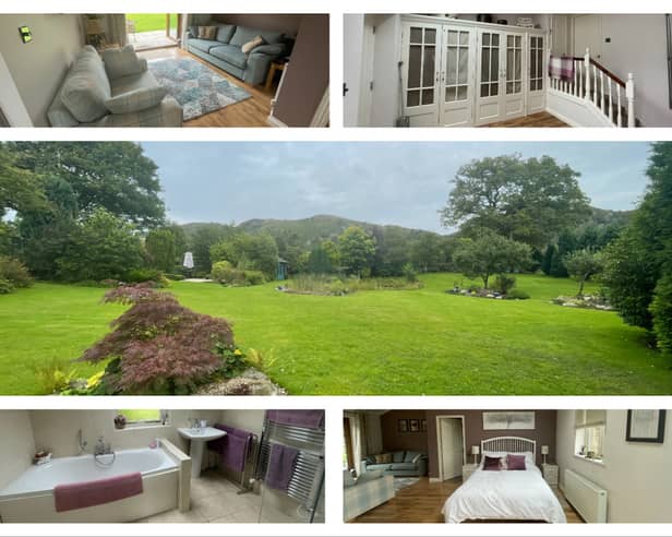 The Garden Suite at Fiddler Hall Barn, Newby Bridge, Lake District, a Sykes Cottages holiday home. Photos by Rochelle Barrand.