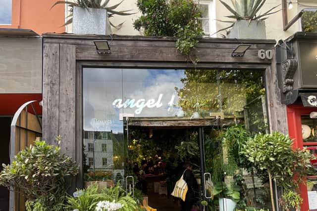 Gorgeous flower shop in Islington