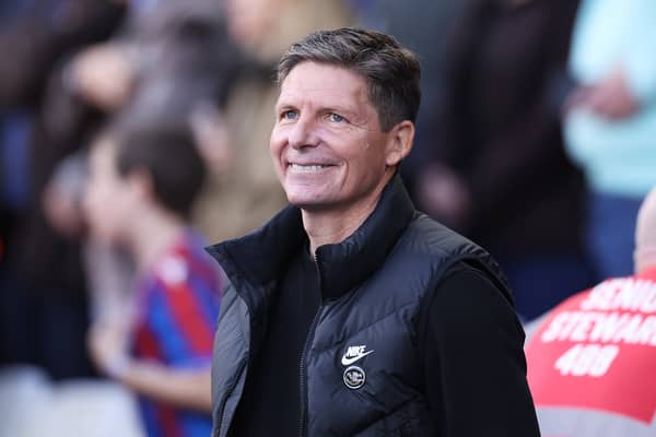 Crystal Palace boss Oliver Glasner.