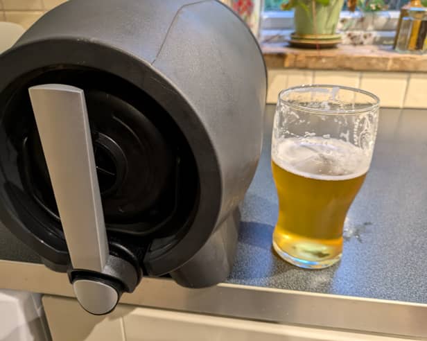 I tested out new Pinter beer making kit and made this American IPA