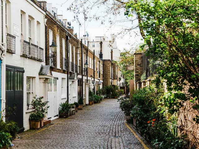 Kynance Mews in South Kensington 