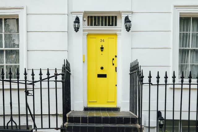 A stunning front door in London