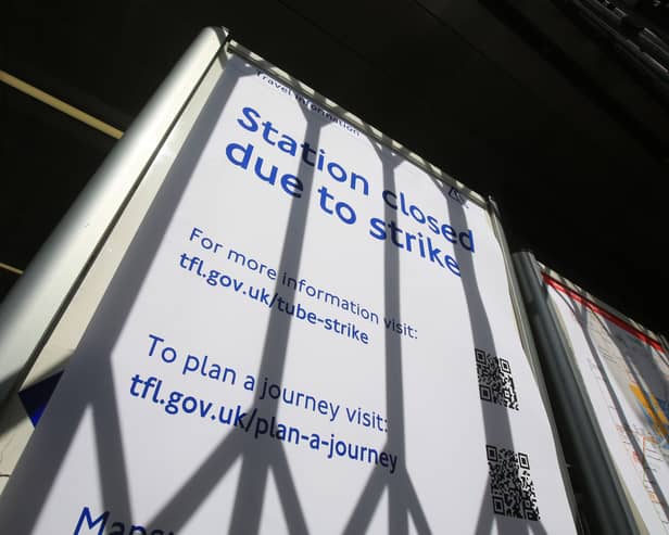 Tube strikes are expected to cause travel chaos across London next week 