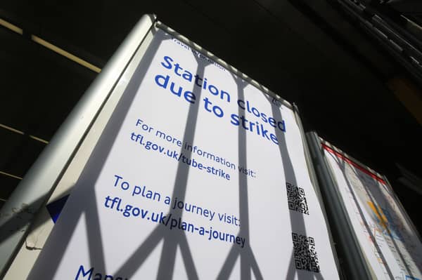 Tube strikes are expected to cause travel chaos across London next week 