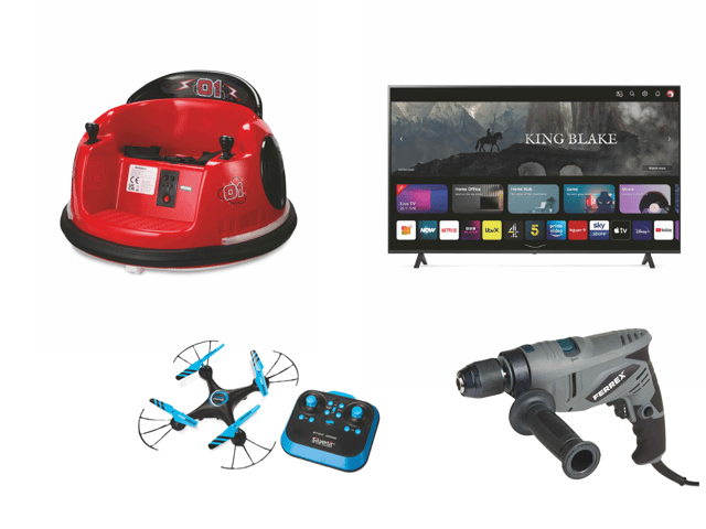 Some unexpected items on the middle aisles as part of Aldi's early Black Friday Specialbuys event 