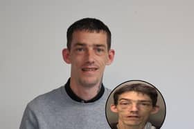 James is approaching two years' clean, and the former drug addict and shoplifter now helps to prevent theft