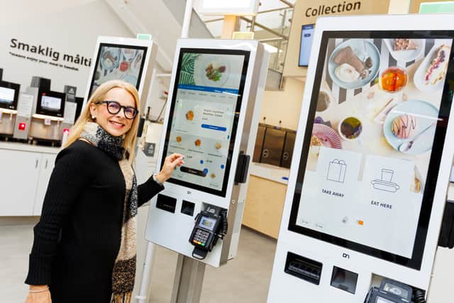 You can order on touch-screens just like a maccies!