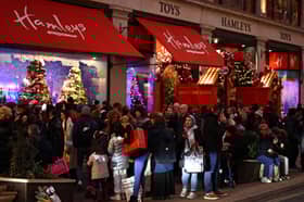 Hamleys Christmas window display is a big deal in London